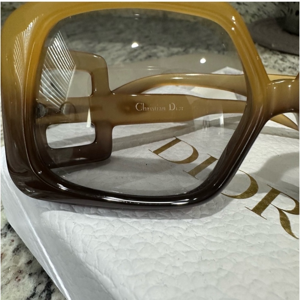 1960s Vintage DIOR “CD “ OPTYL Sunglasses- ONE OF A KIND- DEADSTOCK - Picture 12 of 15
